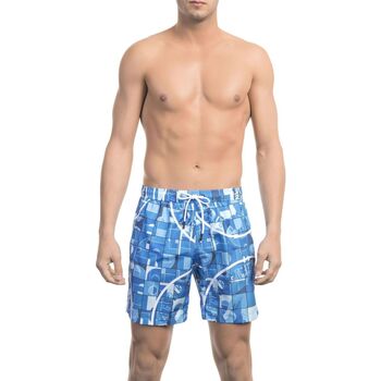 Abbigliamento Uomo Shorts / Bermuda Bikkembergs - bkk1mbm05 Blu