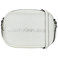 Borse Uomo Tracolle Calvin Klein Jeans SCULPTED CAMERA BAG18MONO Bianco