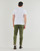 Abbigliamento Uomo Polo maniche corte Calvin Klein Jeans CK EMBRO BADGE SLIM POLO Bianco