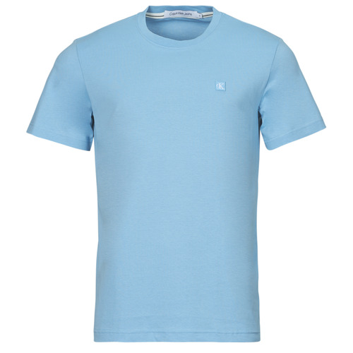 Abbigliamento Uomo T-shirt maniche corte Calvin Klein Jeans CK EMBRO BADGE TEE Blu