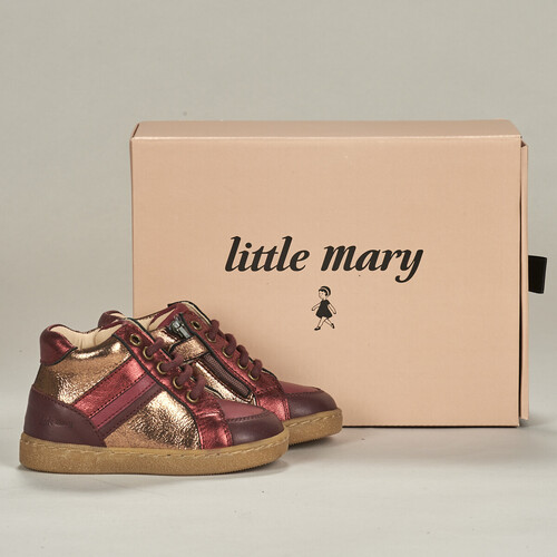 Scarpe Bambina Sneakers alte Little Mary LYNNA Rosso