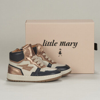 Scarpe Unisex bambino Sneakers alte Little Mary CAMILLE Marrone