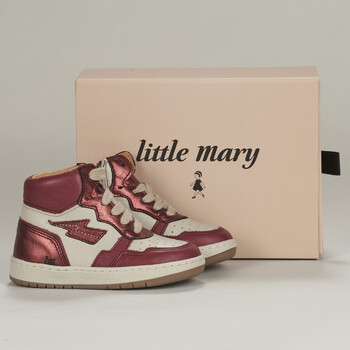 Scarpe Unisex bambino Sneakers alte Little Mary CAMILLE Rosso