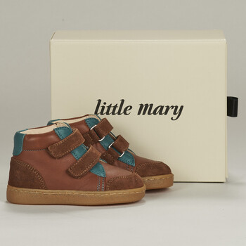 Scarpe Bambino Sneakers alte Little Mary LEIO Marrone