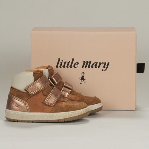 Scarpe Bambina Sneakers alte Little Mary  Bianco