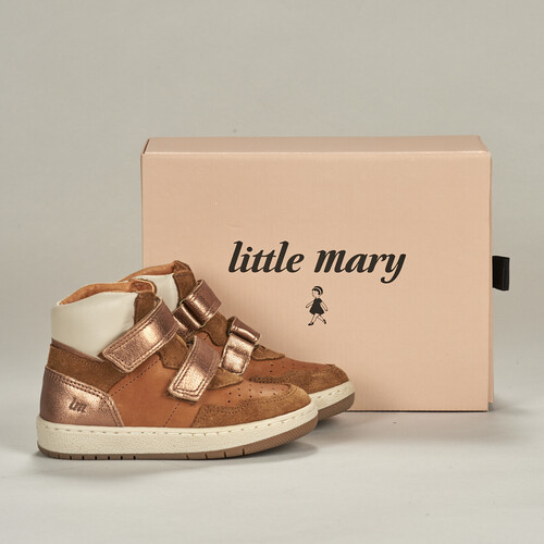 Scarpe Bambina Sneakers alte Little Mary  Bianco