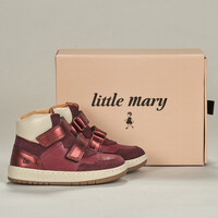 Scarpe Bambina Sneakers alte Little Mary  Rosso
