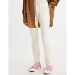 Abbigliamento Donna Jeans Levi's 12501 0413 - 501-YACHT TIME Bianco