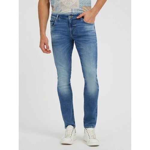 Abbigliamento Uomo Jeans Guess M3YAN1 D5272 - MIAMI-ARMONIC Blu