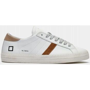 Scarpe Uomo Sneakers Date M391-HL-VC-HB HILL LOW VINTAGE-WHITE/BEIGE Bianco