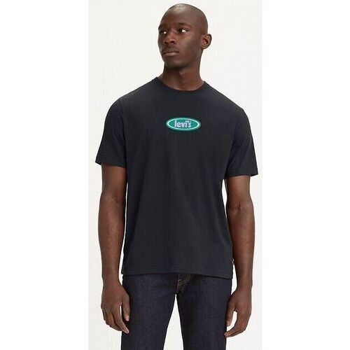 Abbigliamento Uomo T-shirt & Polo Levi's 16143 1053 - RELAXED TEE-BLACK Nero