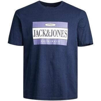 Abbigliamento Uomo T-shirt maniche corte Jack & Jones  Blu