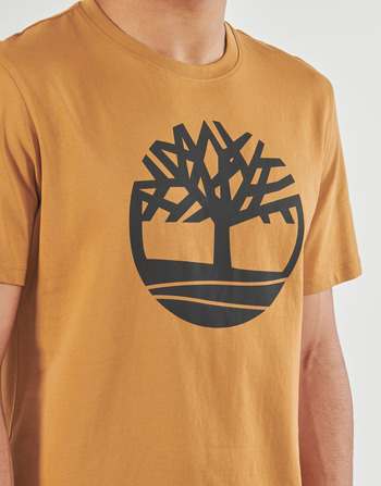 Timberland Tree Logo Short Sleeve Tee Giallo