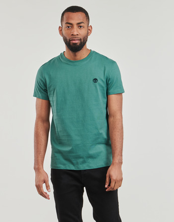 Abbigliamento Uomo T-shirt maniche corte Timberland Short Sleeve Tee Grigio / Blu