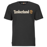 Abbigliamento Uomo T-shirt maniche corte Timberland Linear Logo Short Sleeve Tee Nero