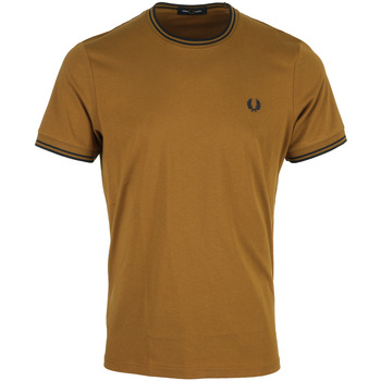 Fred Perry Twin Tipped Marrone