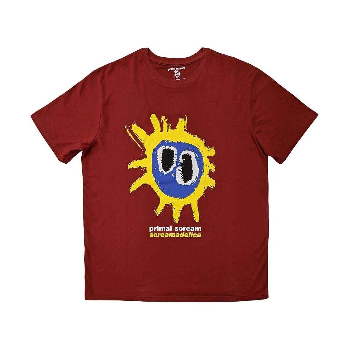 Abbigliamento T-shirts a maniche lunghe Primal Scream Screamadelica Rosso