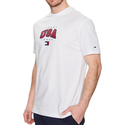 Abbigliamento Uomo T-shirt & Polo Tommy Hilfiger DM0DM16406 Bianco