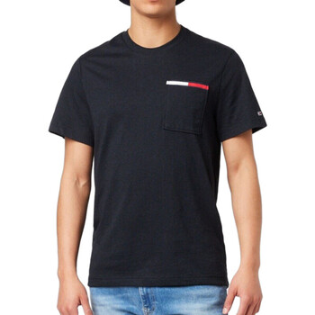 Abbigliamento Uomo T-shirt & Polo Tommy Hilfiger DM0DM13063 Nero