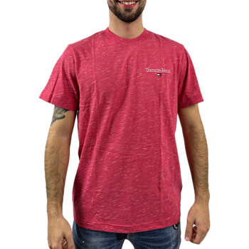 Abbigliamento Uomo T-shirt & Polo Tommy Hilfiger DM0DM16322 Rosso