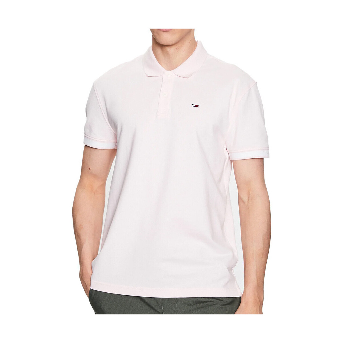 Abbigliamento Uomo T-shirt & Polo Tommy Hilfiger DM0DM15751 Rosa