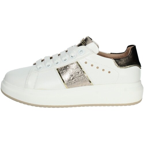 Scarpe Donna Sneakers alte Keys K-8300 Bianco