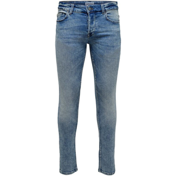Abbigliamento Uomo Jeans skynny Only&sons 22012126-30-LOOM-LD-LIGHT-PK Blu