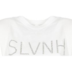 Abbigliamento Donna T-shirt maniche corte Silvian Heach PGP22127TS Bianco