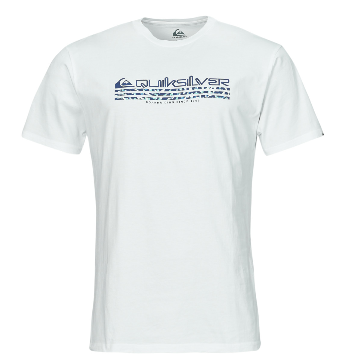 Abbigliamento Uomo T-shirt maniche corte Quiksilver OMNI FILL SS Bianco