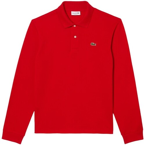 Abbigliamento Uomo T-shirt & Polo Lacoste T-Shirt e Polo Uomo  L1312 240 Rosso Rosso
