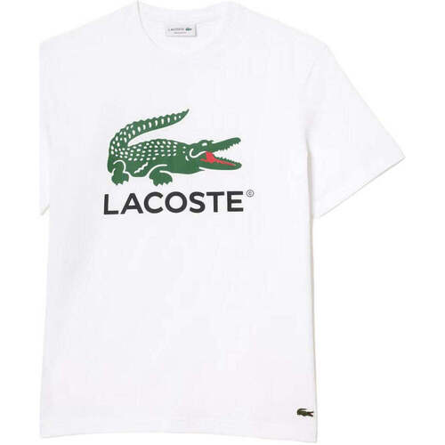 Abbigliamento Uomo T-shirt & Polo Lacoste T-Shirt e Polo Uomo  TH1285 001 Bianco Bianco