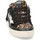 Scarpe Donna Sneakers 4B12 Kyle D850 nero platino Nero