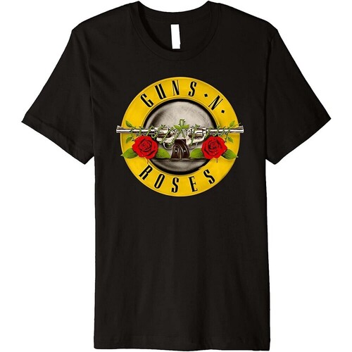 Abbigliamento Donna T-shirts a maniche lunghe Guns N Roses RO4253 Nero