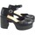 Scarpe Donna Multisport MTNG Zapato señora MUSTANG 51610 negro Nero