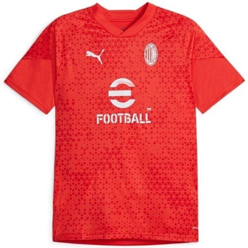 Abbigliamento Uomo T-shirt maniche corte Puma Maglia Training AC Milan Rosso