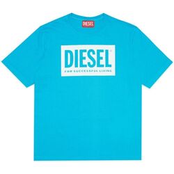 Abbigliamento Unisex bambino T-shirt maniche corte Diesel T-SHIRT J01338KYAV0 Blu