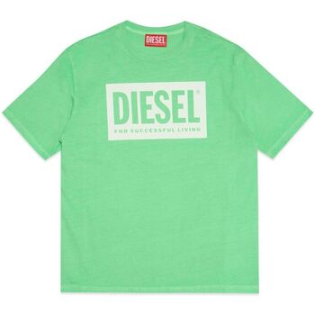 Abbigliamento Unisex bambino T-shirt maniche corte Diesel T-SHIRT J01338KYAV0 Verde