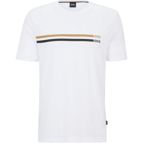 Abbigliamento Uomo T-shirt maniche corte BOSS  Bianco