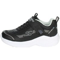 Scarpe Unisex bambino Sneakers alte Skechers 403861L Nero