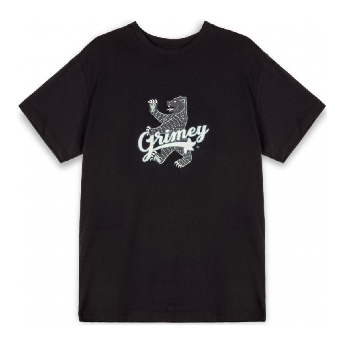 Abbigliamento Uomo T-shirt maniche corte Grimey  Nero
