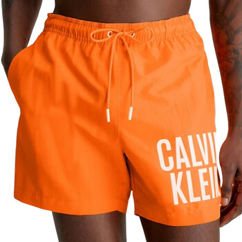 Abbigliamento Uomo Costume / Bermuda da spiaggia Calvin Klein Jeans KM0KM00794 Arancio