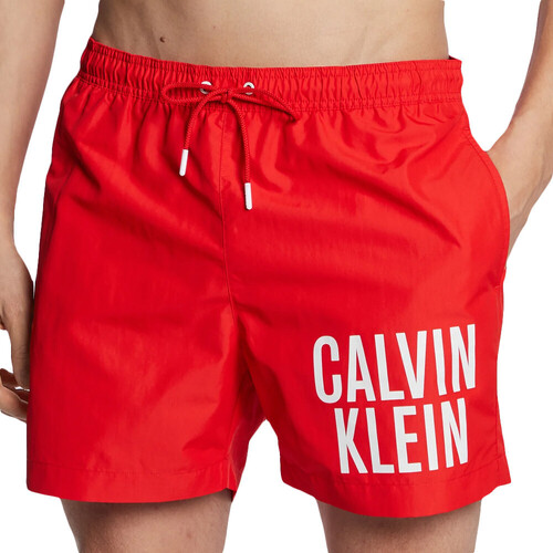 Abbigliamento Uomo Costume / Bermuda da spiaggia Calvin Klein Jeans KM0KM00794 Rosso