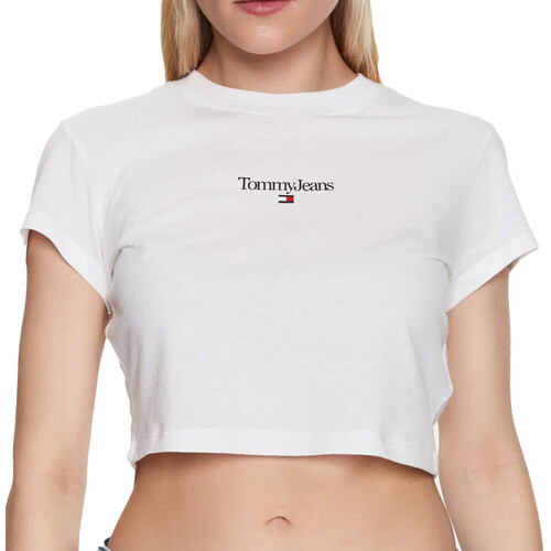 Abbigliamento Donna T-shirt & Polo Tommy Hilfiger DW0DW15444 Bianco