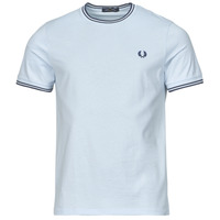 Abbigliamento Uomo T-shirt maniche corte Fred Perry TWIN TIPPED T-SHIRT Blu / Marine