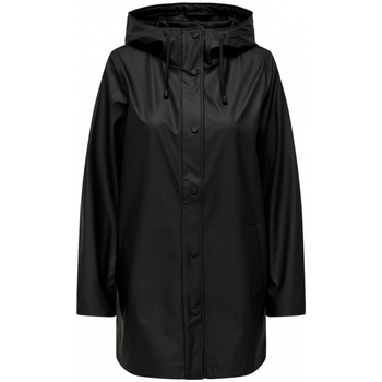 Abbigliamento Donna Cappotti Only New Ellen Raincoat - Black Nero