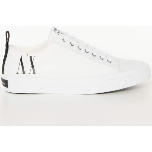 Scarpe Uomo Sneakers basse EAX luxe AX Bianco