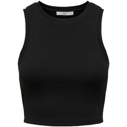 Abbigliamento Donna Top / T-shirt senza maniche Only 15282771 VILMA-BLACK Nero