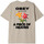 Abbigliamento Uomo T-shirt & Polo Obey A piece of heaven Beige