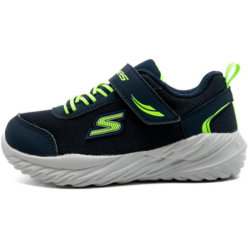 Scarpe Unisex bambino Sneakers Skechers Nitro Sprint-Rowzer Blu