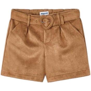 Abbigliamento Bambina Shorts / Bermuda Mayoral  Marrone